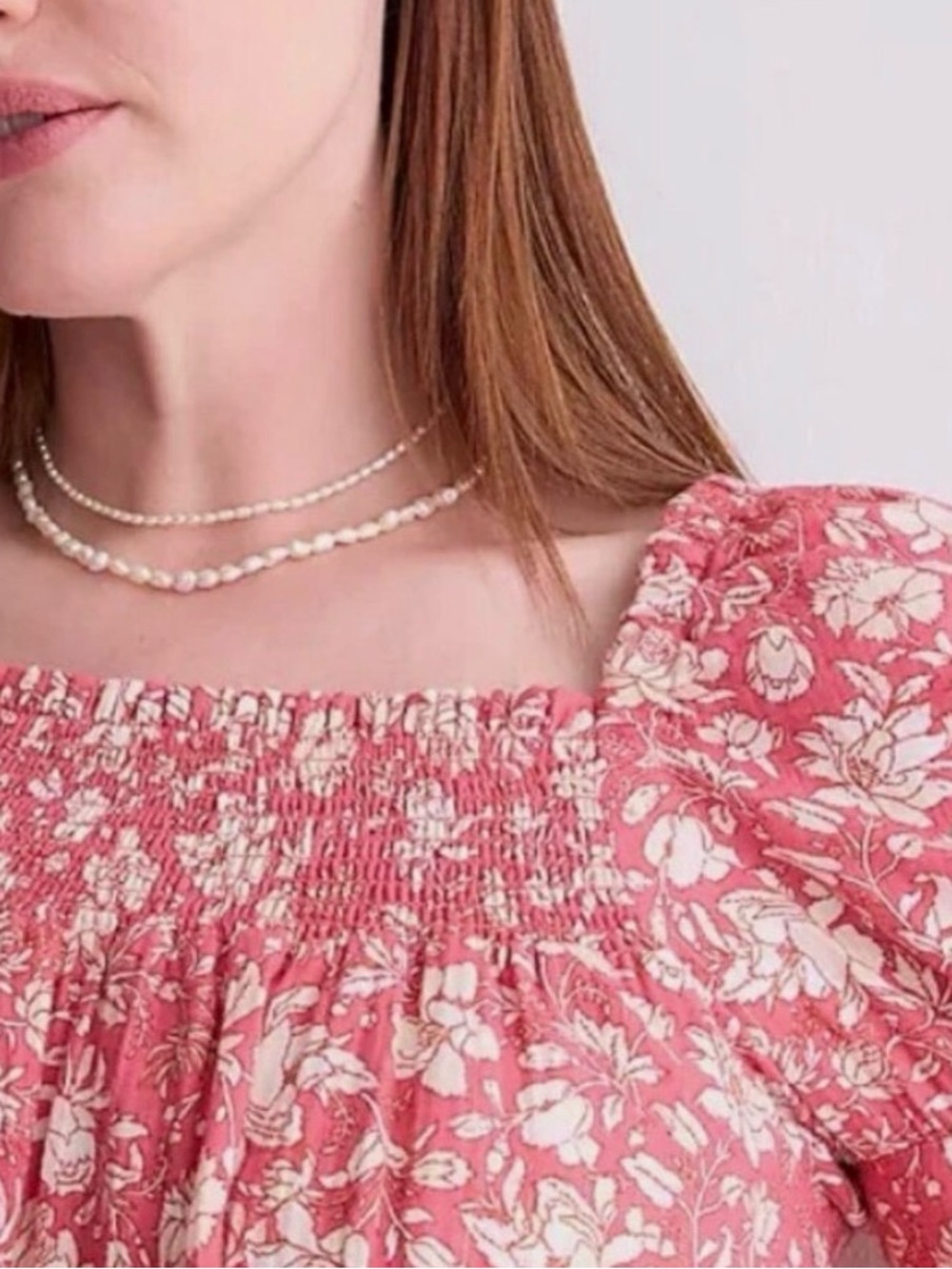 J Crew Afternoon Dress Tossed Floral XL Pink Puff Sleeve Mini Sundress Cotton - Picture 3 of 7